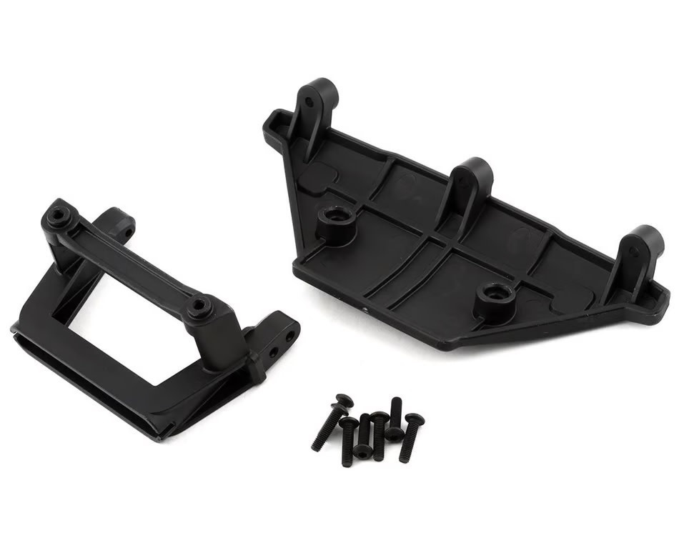 Supporto Paraurti Posteriore Traxxas 5836 | Ricambio Originale Per Modelli RTR | Nero - 2