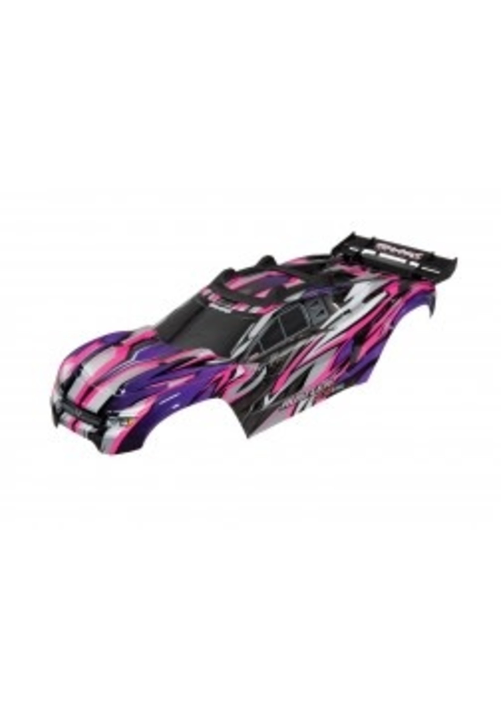 Traxxas 6717P Traxxas Rustler 4X4 VXL Pre-Painted Body w/Clipless Mounting (Pink)
