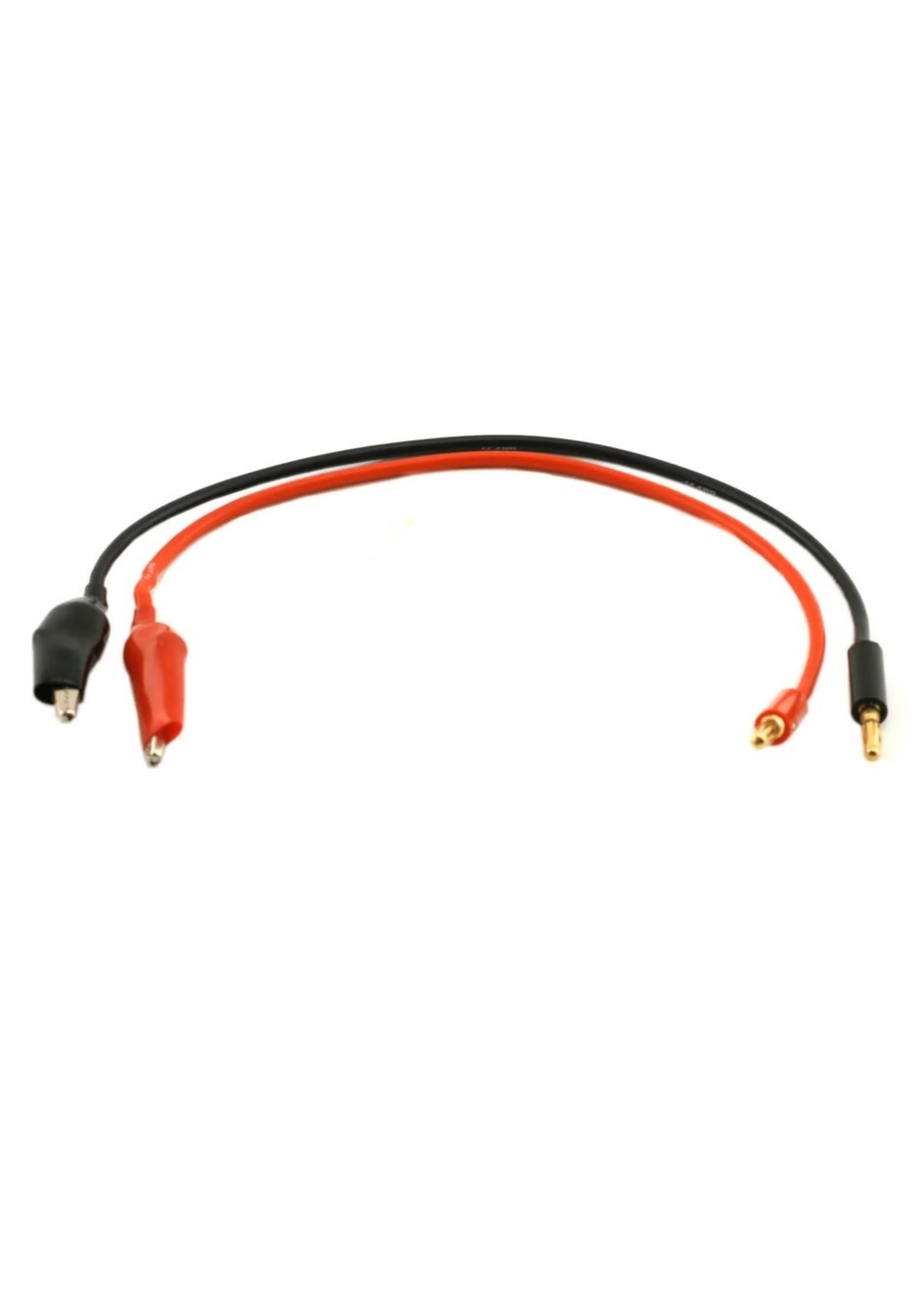 ProTek RC ProTek RC Heavy Duty (14awg) Charge Lead (Alligator Clips to 4mm Banana Plugs)