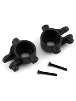 Traxxas Traxxas Hoss/Rustler/Slash 4x4 Extreme Heavy Duty Steering Blocks (Black) (2)