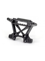 Traxxas Shock tower, front, extreme heavy duty, black (for use with #9080 upgrade kit)