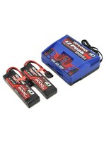 Traxxas Battery/charger completer pack (includes #2972 Dual iD charger (1), #2872X 5000mAh 11.1V 3-cell 25C LiPo battery (2))