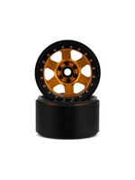 SSD SSD RC Challenger 2.2" Beadlock Wheels (Gold/Black) (2)