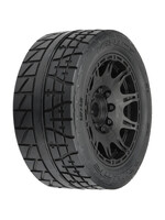 Pro-Line 1/6 Menace HP BELTED F/R 5.7" MT Tires Mounted 24mm Blk Raid (2)