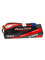 Gens ace Gens Ace 5300mAh 7.4V 60C 2S1P HardCase Lipo Battery Pack 24# With EC3 Plug For RC Car