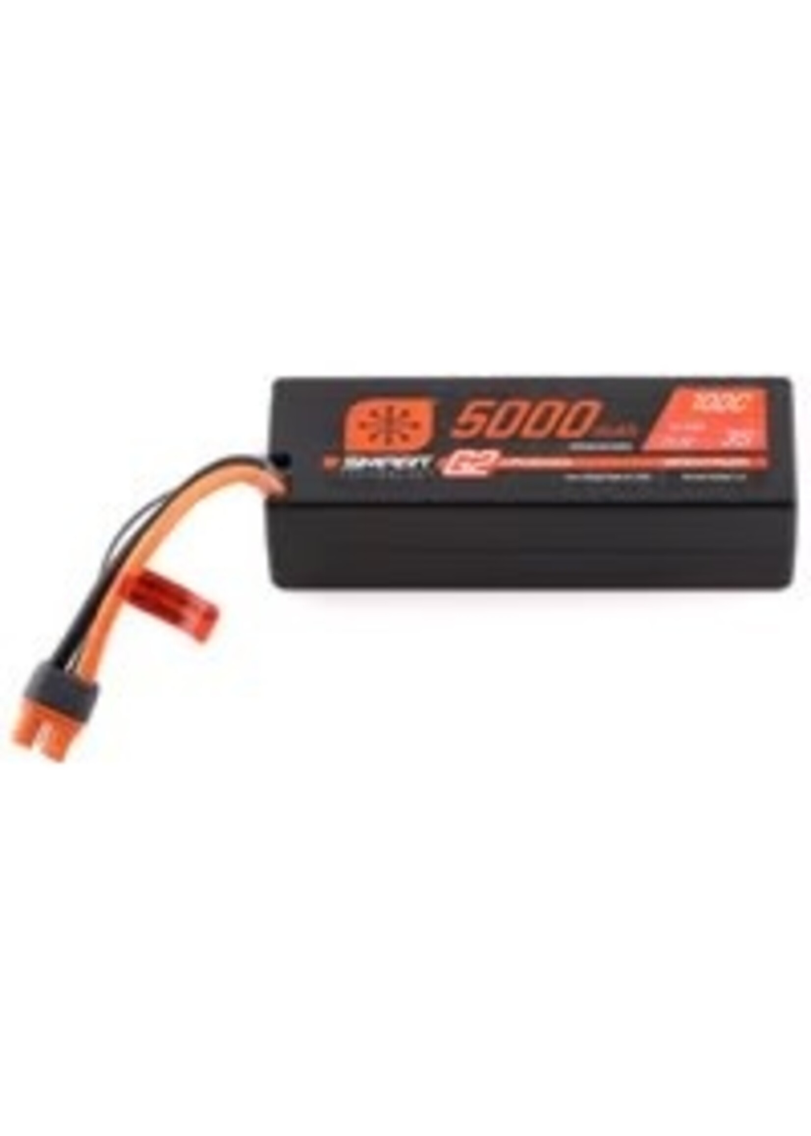 Spektrum SPMX53S100H3 Spektrum RC 3S Smart G2 LiPo Hard Case 100C Battery Pack (11.1V/5000mAh) w/IC3 Connector