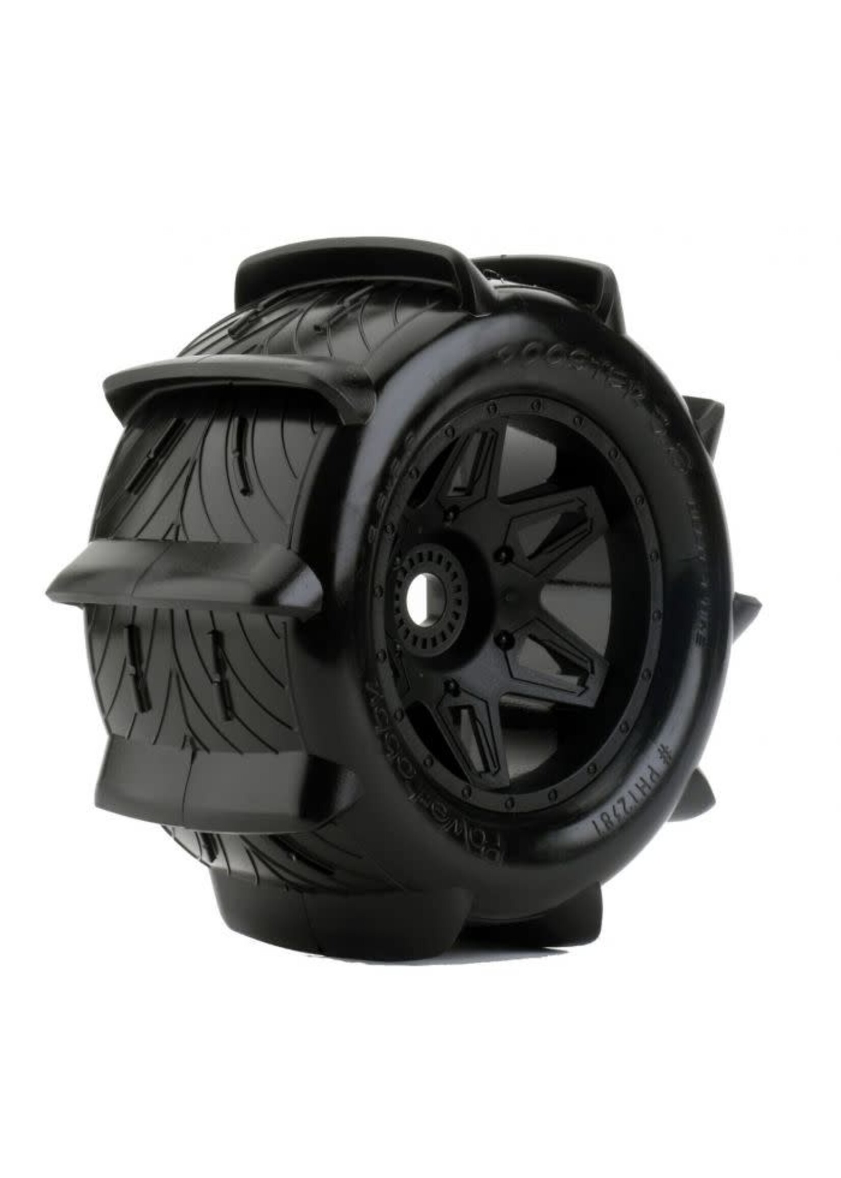 Power Hobby PHT2381 Powerhobby 1/8 Rooster 3.8 Belted Paddle Sand Snow Tires 17mm  SKIP TO THE END OF THE IMAGES GALLERY
