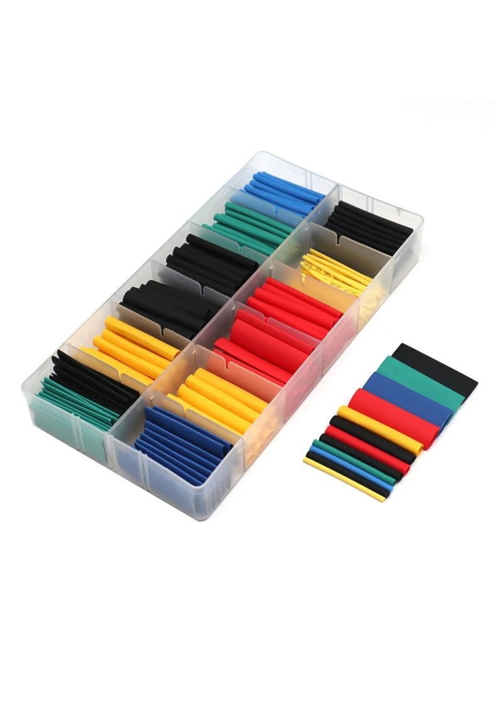 Power Hobby PHB5133 Powerhobby 280 Pieces Colored Heat Shrink Tube Kit w Box