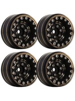 Power Hobby Powerhobby 1.0" Z1 Brass Beadlock Crawler Wheels 1/24 Axial SCX24 Jeep Bronco