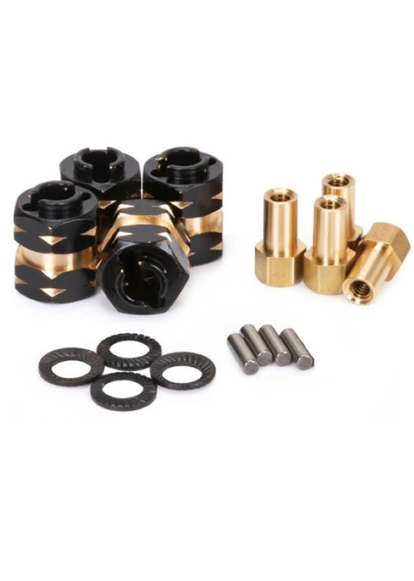 Power Hobby PHB5210 Powerhobby Extended Hex Hubs Wheel Spacers +5mm Axial SXC24  SKIP TO THE END OF THE IMAGES GALLERY Powerhobby Extended Hex Hubs Wheel Spacers +5mm Axial SXC24