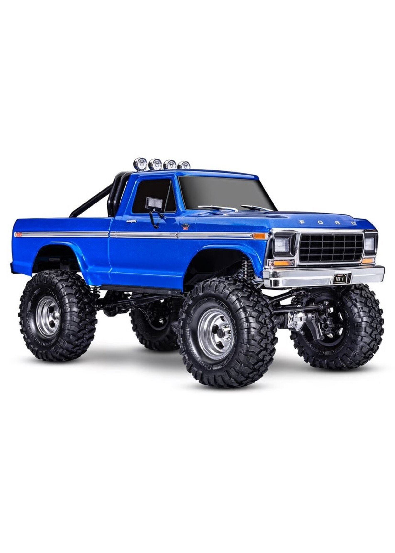 Traxxas 92046-4-BLUE Traxxas TRX-4 1/10 High Trail Edition RC Crawler w/'79 Ford F-150 Ranger XLT Truck Body (Blue) w/TQi 2.4GHz Radio