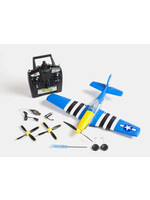 Rage rc RAGE P-51D Obsession Micro RTF Airplane with PASS (Pilot Assist Stability Software) System