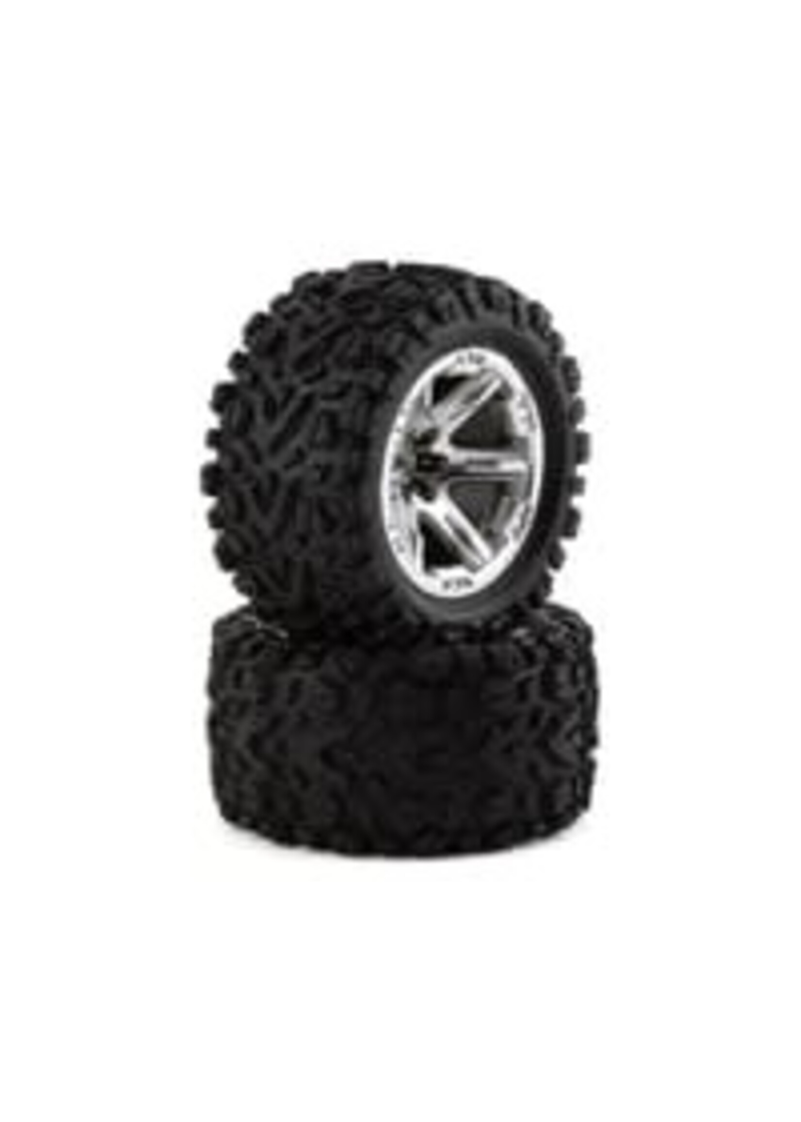 Traxxas 6773R Traxxas Talon EXT 2.8" Pre-Mounted Tires w/RXT Wheels (2) (Chrome)