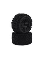 Traxxas Traxxas Talon EXT 2.8" Pre-Mounted Tires w/RXT Wheels (2) (Black) (2wd Electric Rear)