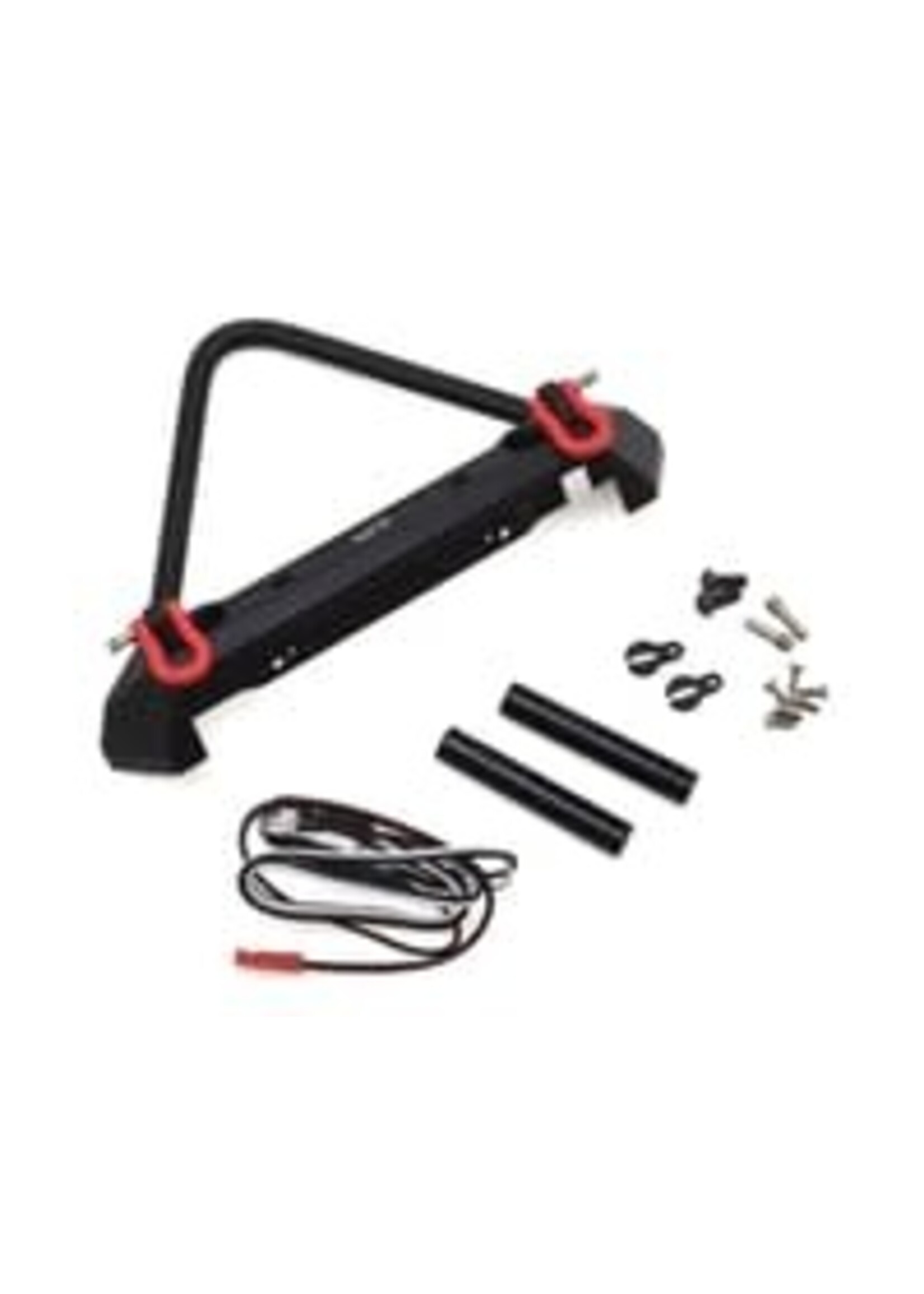 Yeah Racing YEA-YA-0548 Yeah Racing Aluminum Front Stinger Bumper w/LED Light (Black)