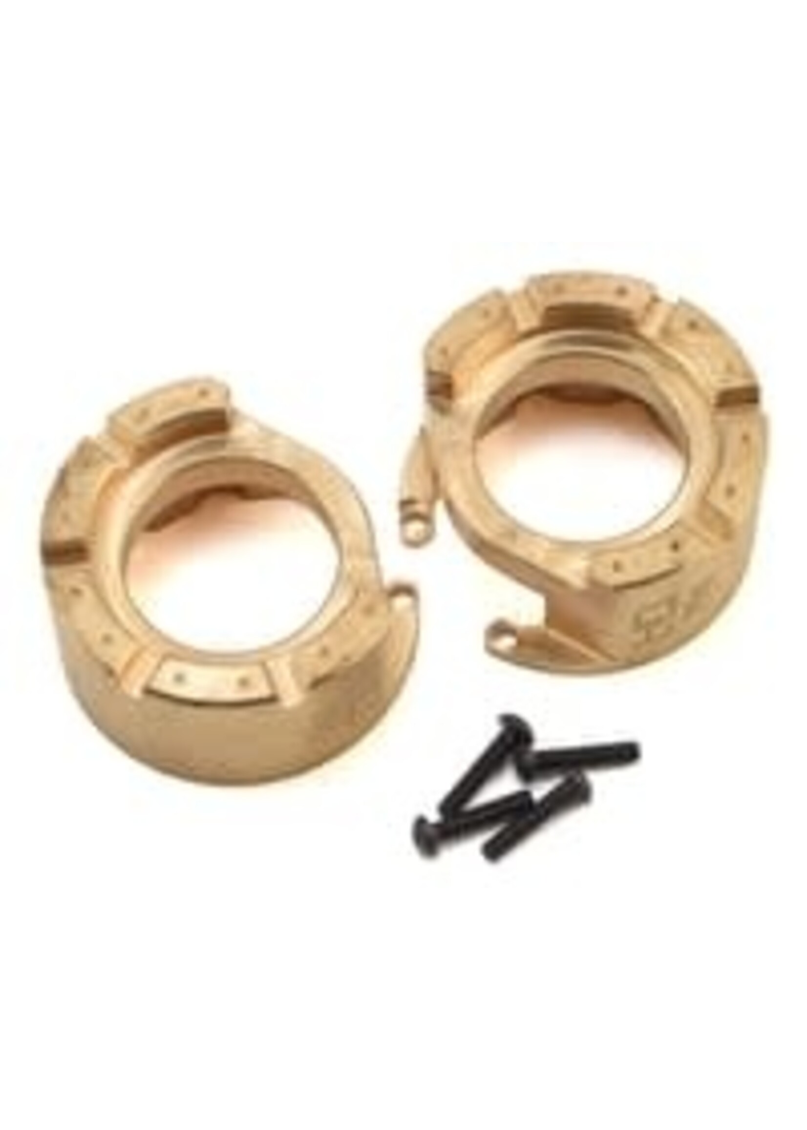 Hot Racing HRATRXF21HKW Hot Racing Traxxas TRX-4 Brass Heavy Metal Knuckle Weight (2)