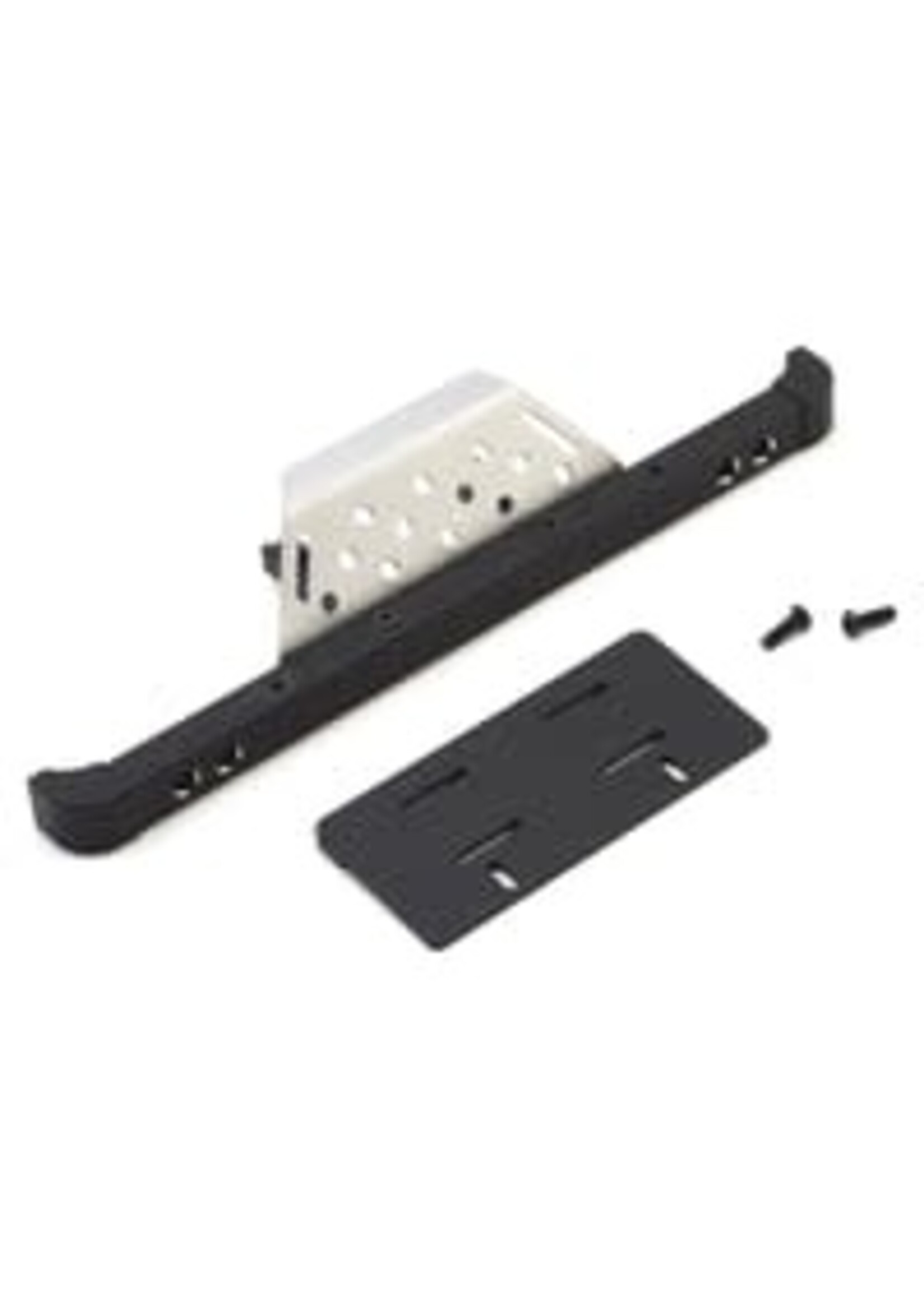 Hot Racing HRATRXF03CF01 Hot Racing Traxxas TRX-4 Aluminum Skid Plate Front Bumper (2)