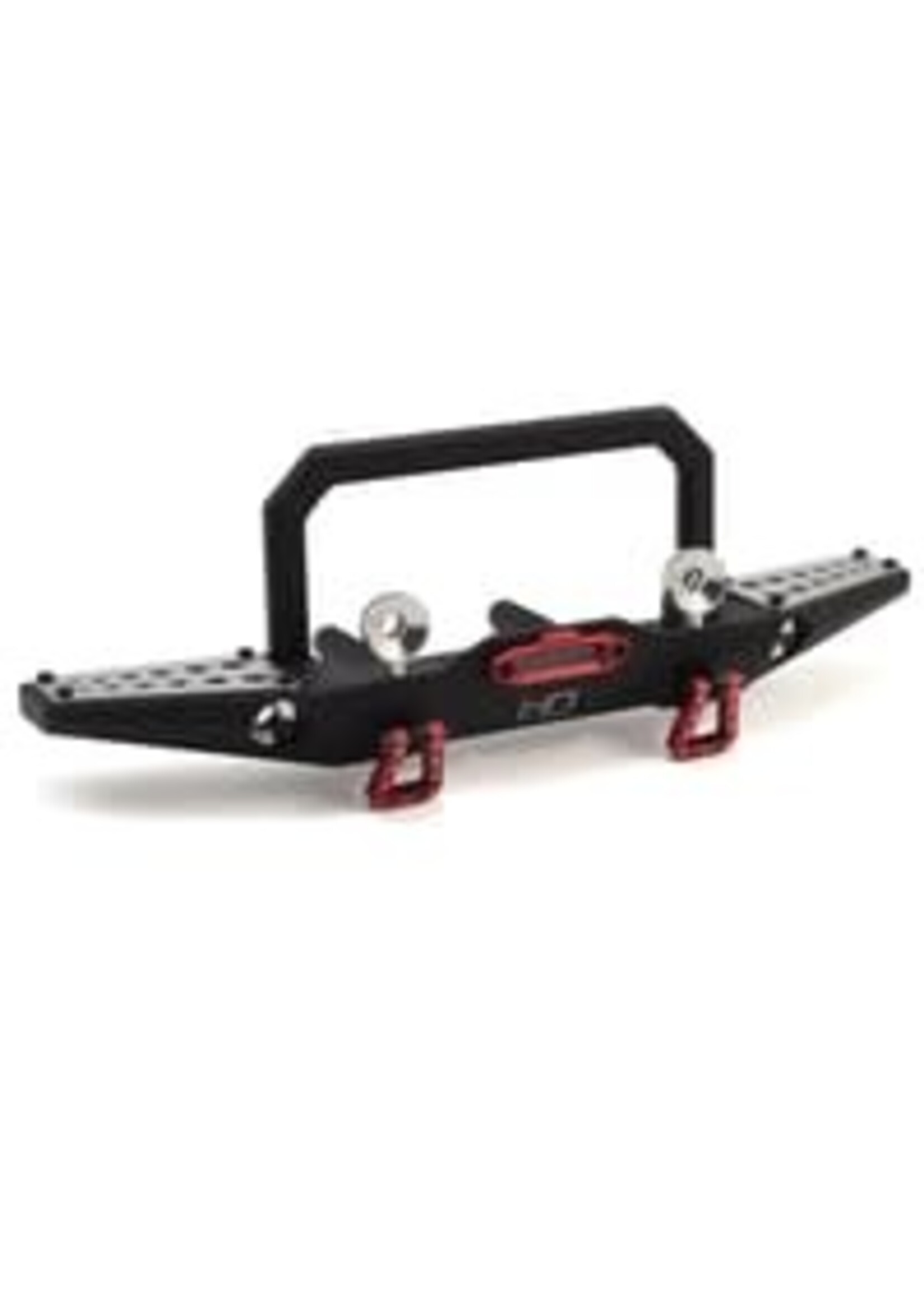 Hot Racing HRATRXF03EMR01 Hot Racing Traxxas TRX-4 Aluminum Front Bumper w/Winch Mount & Light Buckets