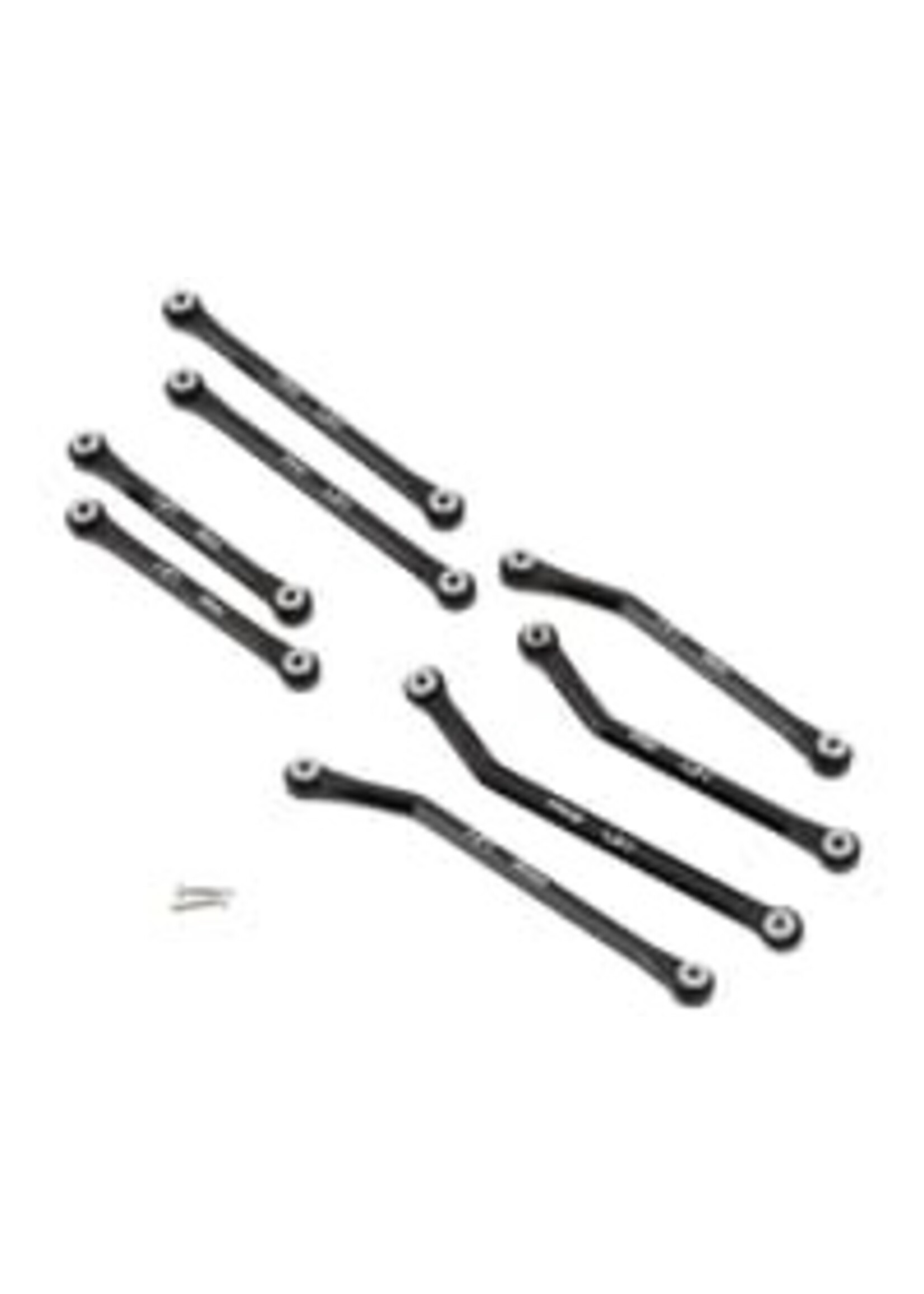 Hot Racing HRASXTF133HFJ01 Hot Racing Axial SCX24 Aluminum High Clearance 4 Link Set (133.7mm)