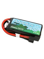 Gens ace Gens Ace Adventure 3s LiHv Battery Pack 60C (11.4V/3600mAh) w/Deans, XT60