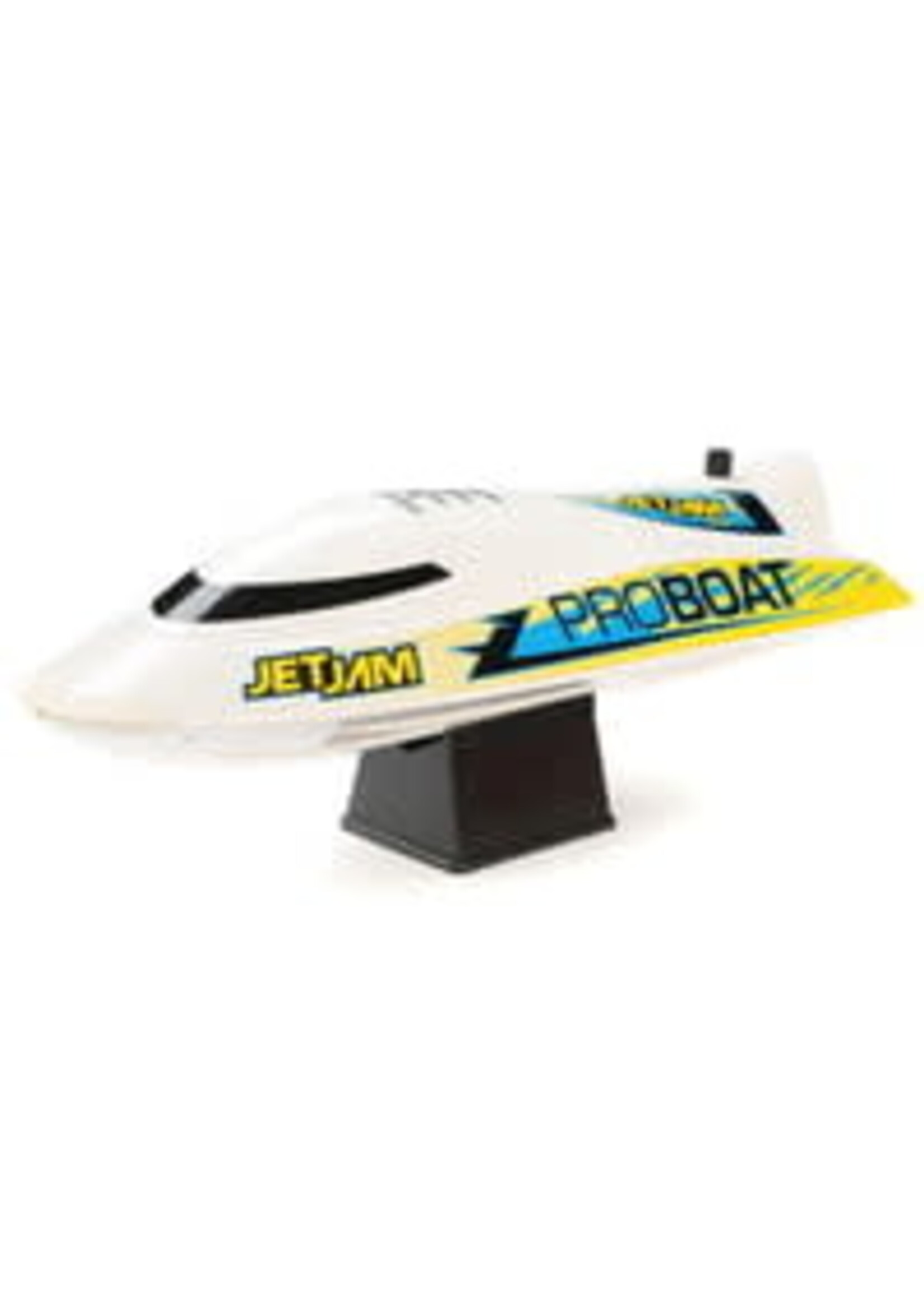 Proboat PRB08031V2T2 Jet Jam V2 12" Self-Righting Pool Racer Brushed RTR, White