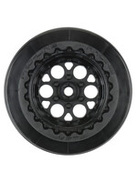 Pro-Line Pro-Line Showtime+ Wide Drag Spec Rear Drag Racing Wheels (2) w/12mm Hex (Black)
