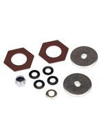 Traxxas Rebuild kit, slipper clutch (steel disc (2)/ friction insert (2)/ 4.0mm NL (1)/ spring washers (2))