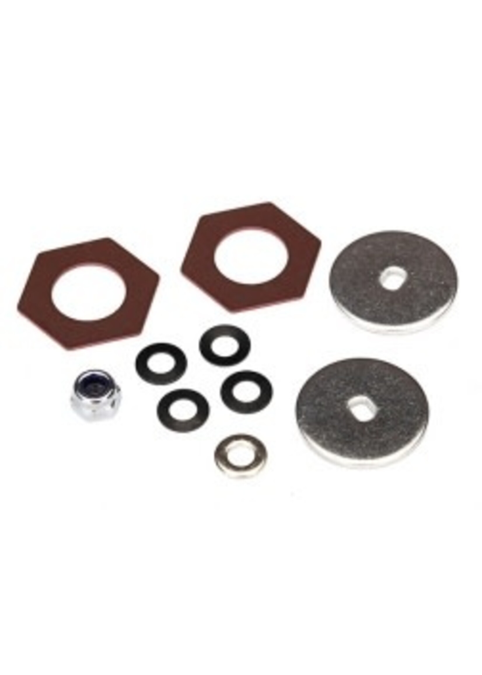 Traxxas 8254 Rebuild kit, slipper clutch (steel disc (2)/ friction insert (2)/ 4.0mm NL (1)/ spring washers (2))