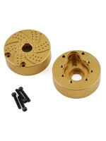Yeah Racing Yeah Racing Traxxas TRX-4 High Mass Brass Outer Portal Drive Housing (2) (118g)