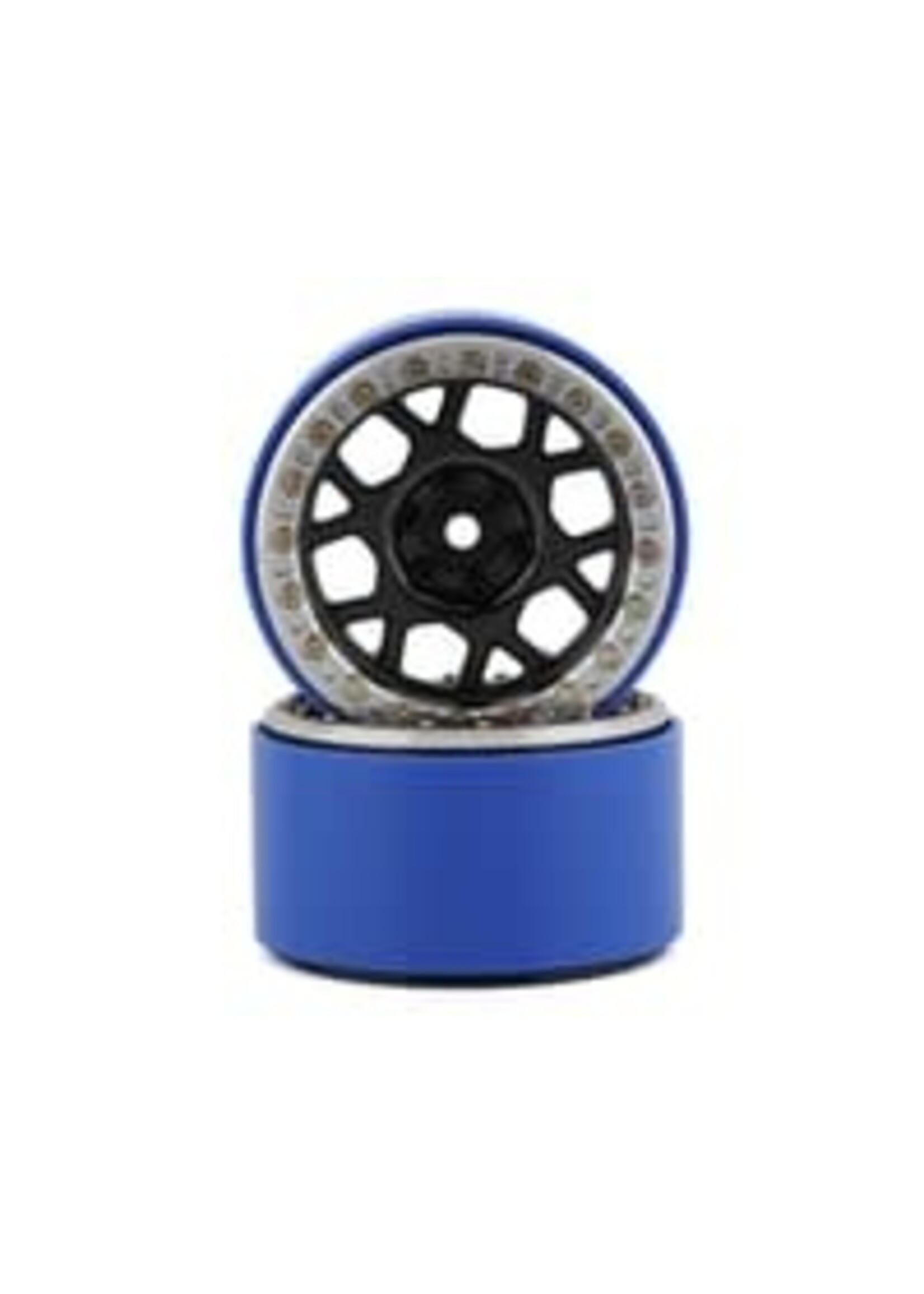 SSD SSD00567 SSD RC 2.2” Boxer PL Beadlock Wheels (Black) (2)