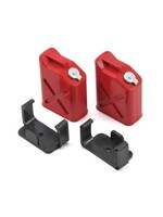 Yeah Racing Yeah Racing 1/10 Crawler Scale "Jerry Can" Accessory Set (Fuel Cans) (Red)