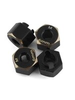 Samix Samix TRX-4M Brass Hex Adapter (6mm) (4) (1.5g)