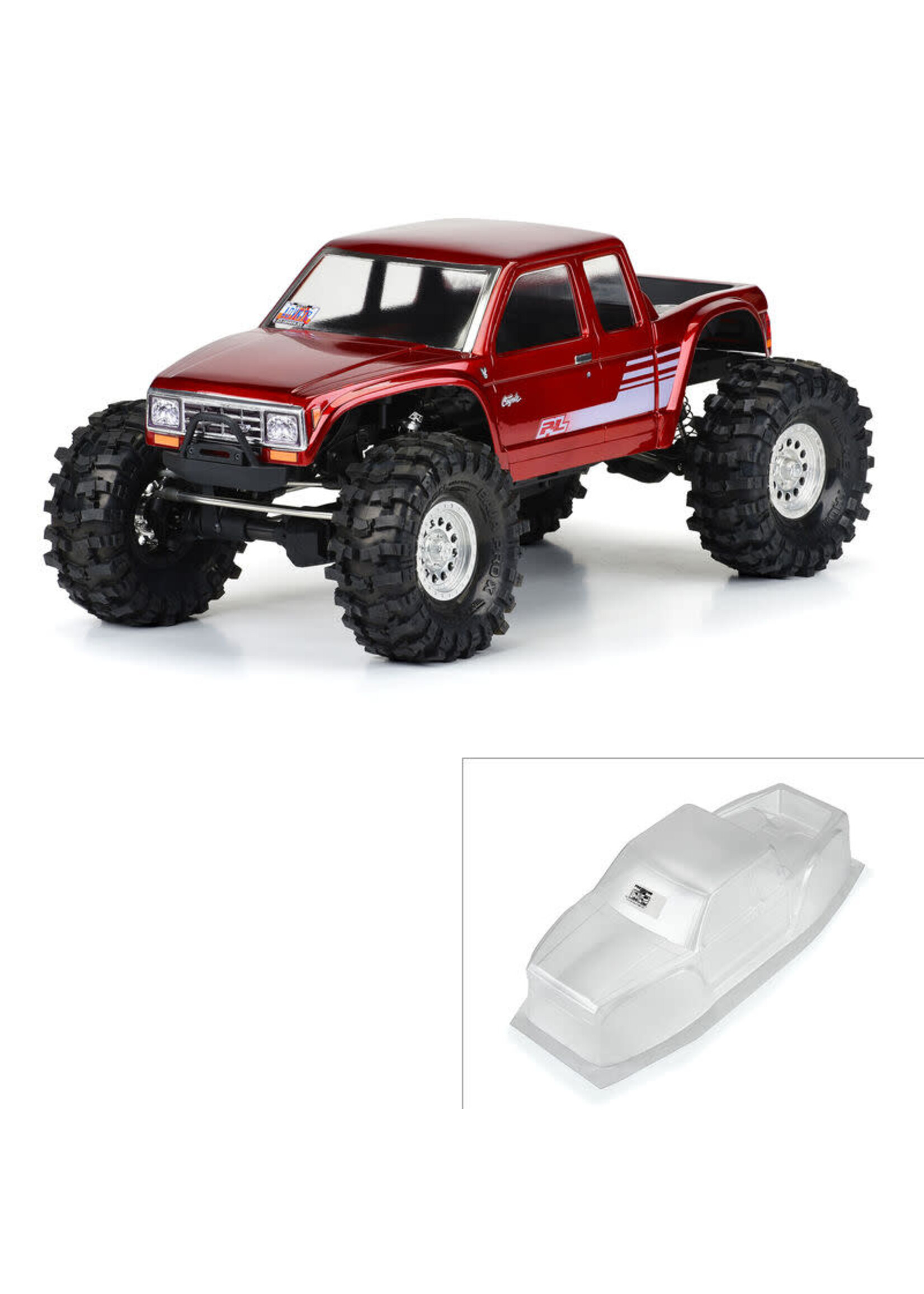 Pro-Line PROLINE 1/10 Coyote HP Clear Body 12.3" Wheelbase Crawlers