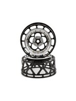 SSD SSD RC 5 Hole One Piece Drag Rear Wheels (Black) (2)
