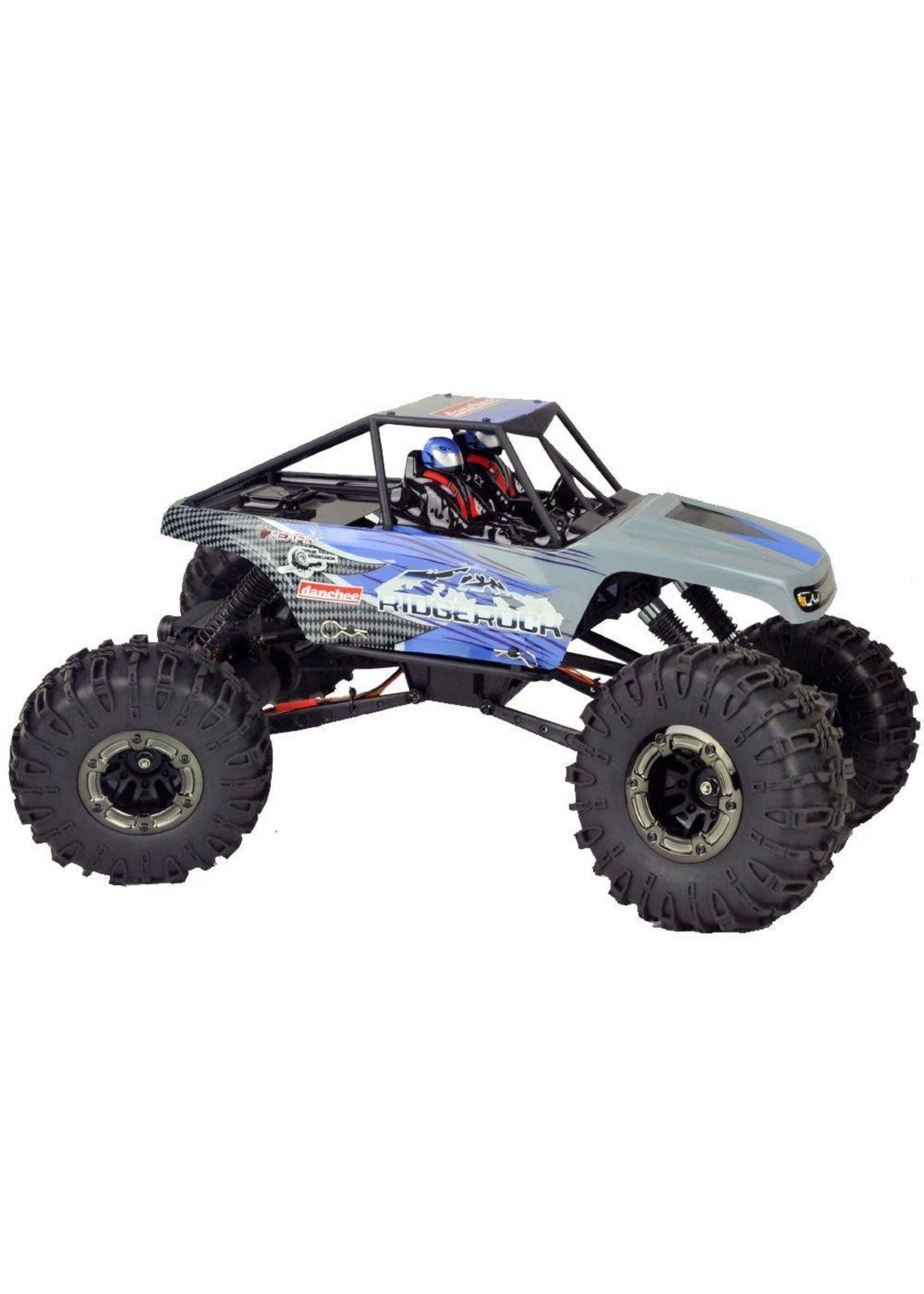 Redcat Racing Danchee Ridgerock RC Crawler - 4 Wheel Steering - 1:10 Brushed Rock Crawler