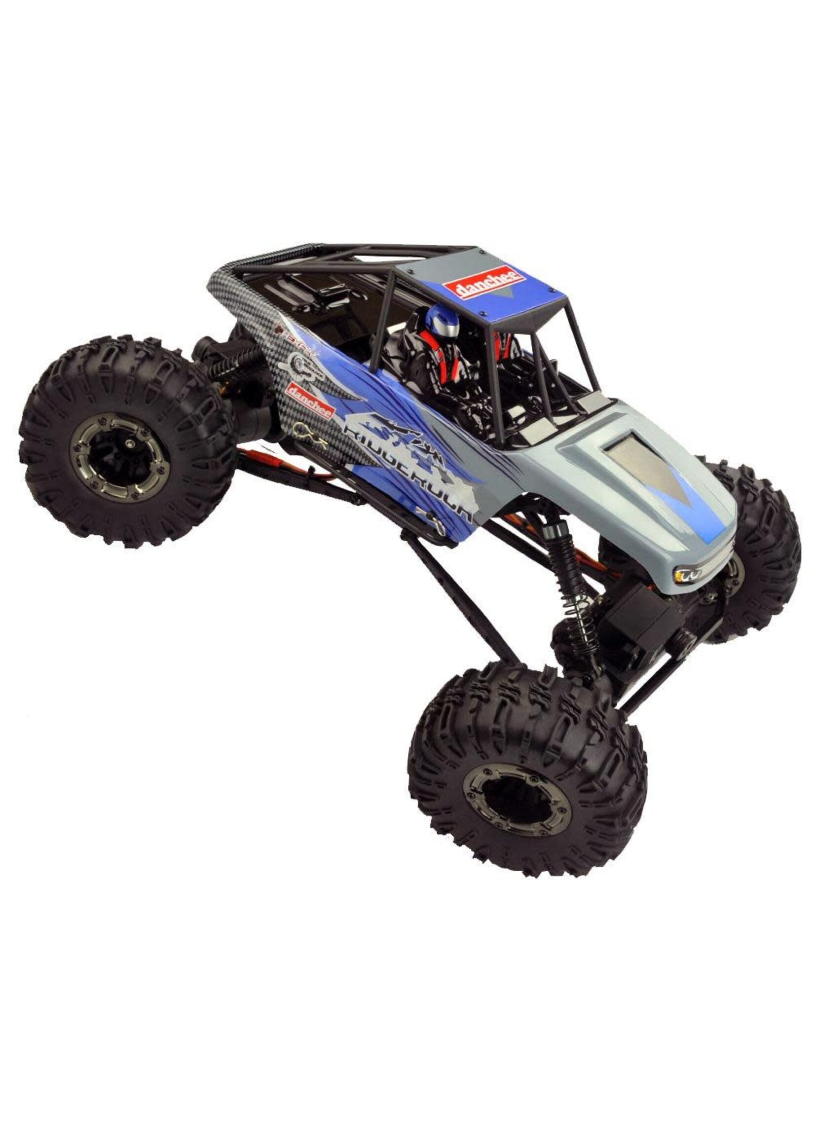 Redcat Racing Danchee Ridgerock RC Crawler - 4 Wheel Steering - 1:10 Brushed Rock Crawler