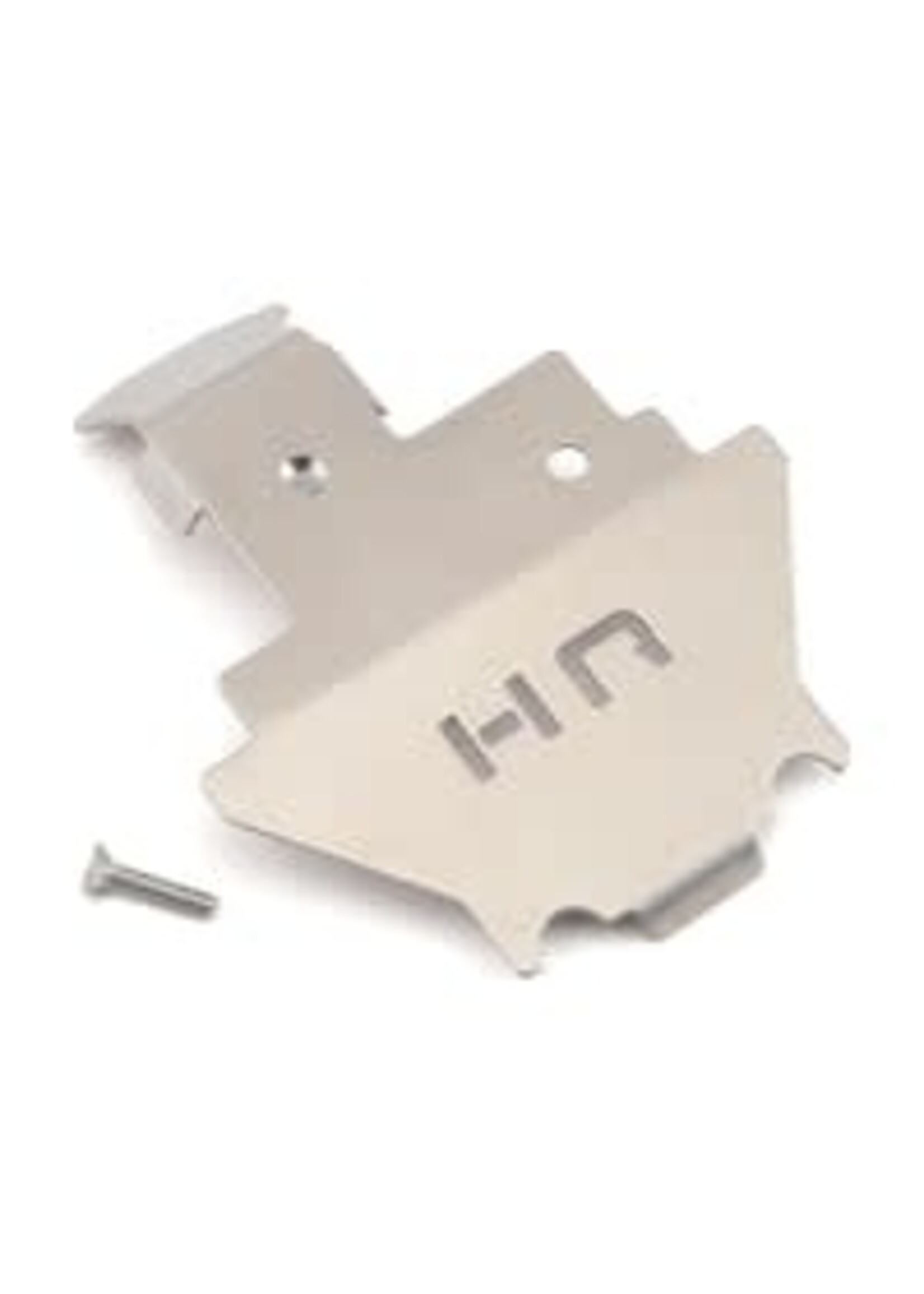 Hot Racing HRASTRXF332C Hot Racing TRX4 Stainless Steel Center Skid Plate Armor