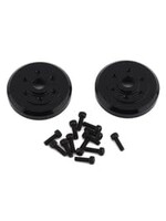SSD SSD RC Brass Wheel Hubs (Black) (2)