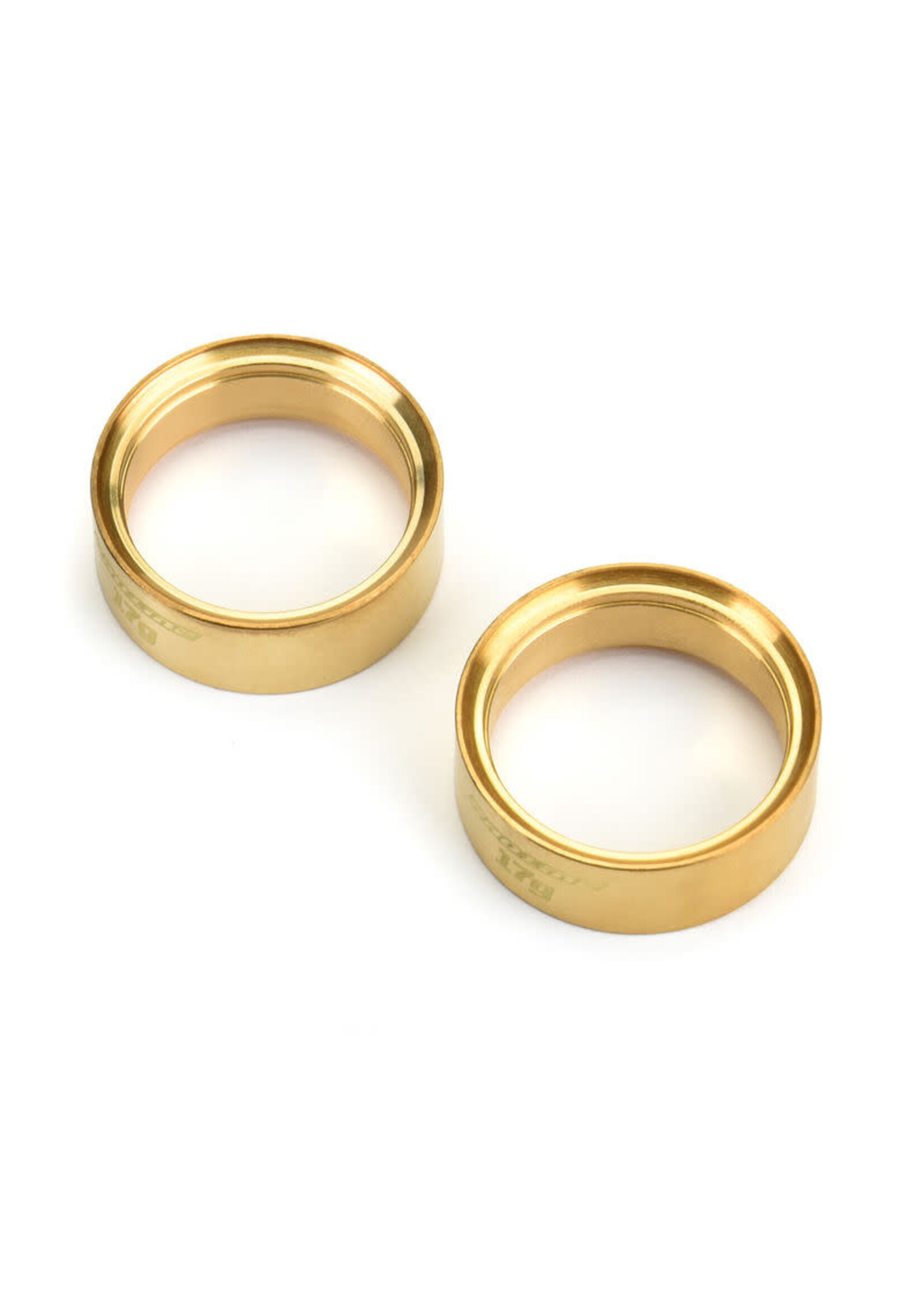 Pro-Line PRO281800 Proline 1/24 Brass Internal Bead-Loc Rings F/R (2)