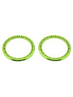 SSD SSD RC 2.2” Aluminum Beadlock Rings (Green) (2)