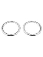SSD SSD RC 2.2” Aluminum Beadlock Rings (Silver) (2)