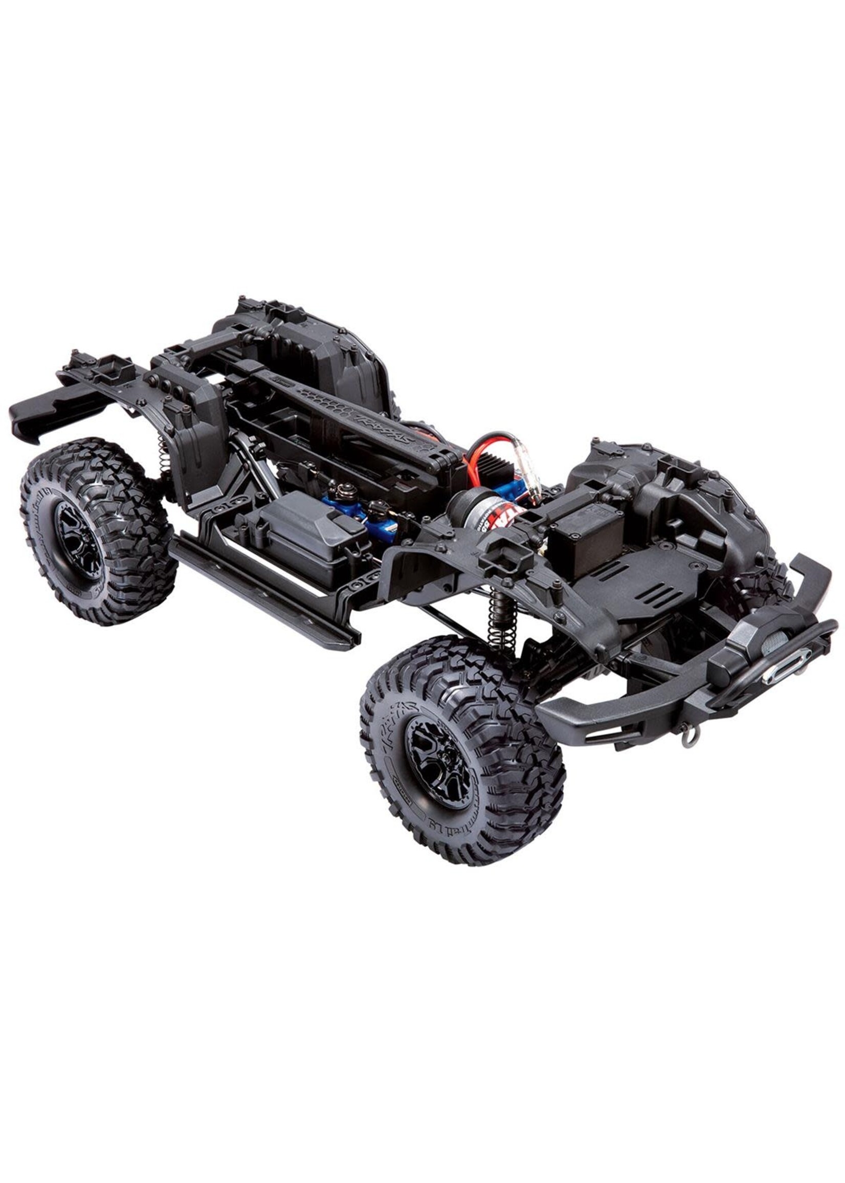 Traxxas 92076-4-RED Traxxas TRX-4 1/10 Trail Crawler Truck w/2021 Ford Bronco Body (Red) & TQi 2.4GHz Radio
