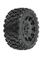Pro-Line Pro-Line Badlands MX57 5.7" Pre-Mounted 1/6 Monster Truck Tires (Black) (2) (Soft) w/Removable 24mm Hex