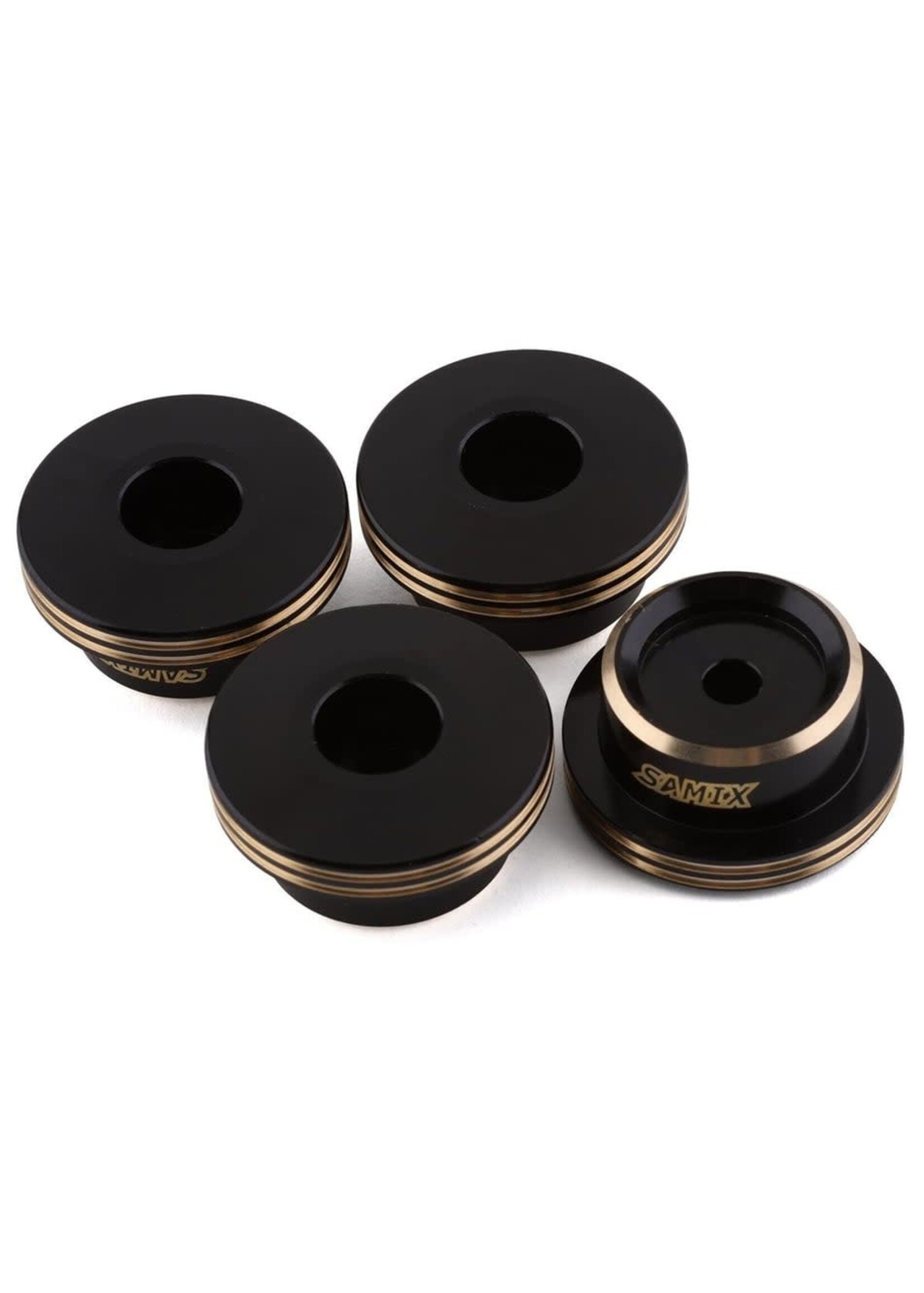 Samix SAMSCX6-4047 Samix SCX-6 Brass Shock Spring Cup (4)
