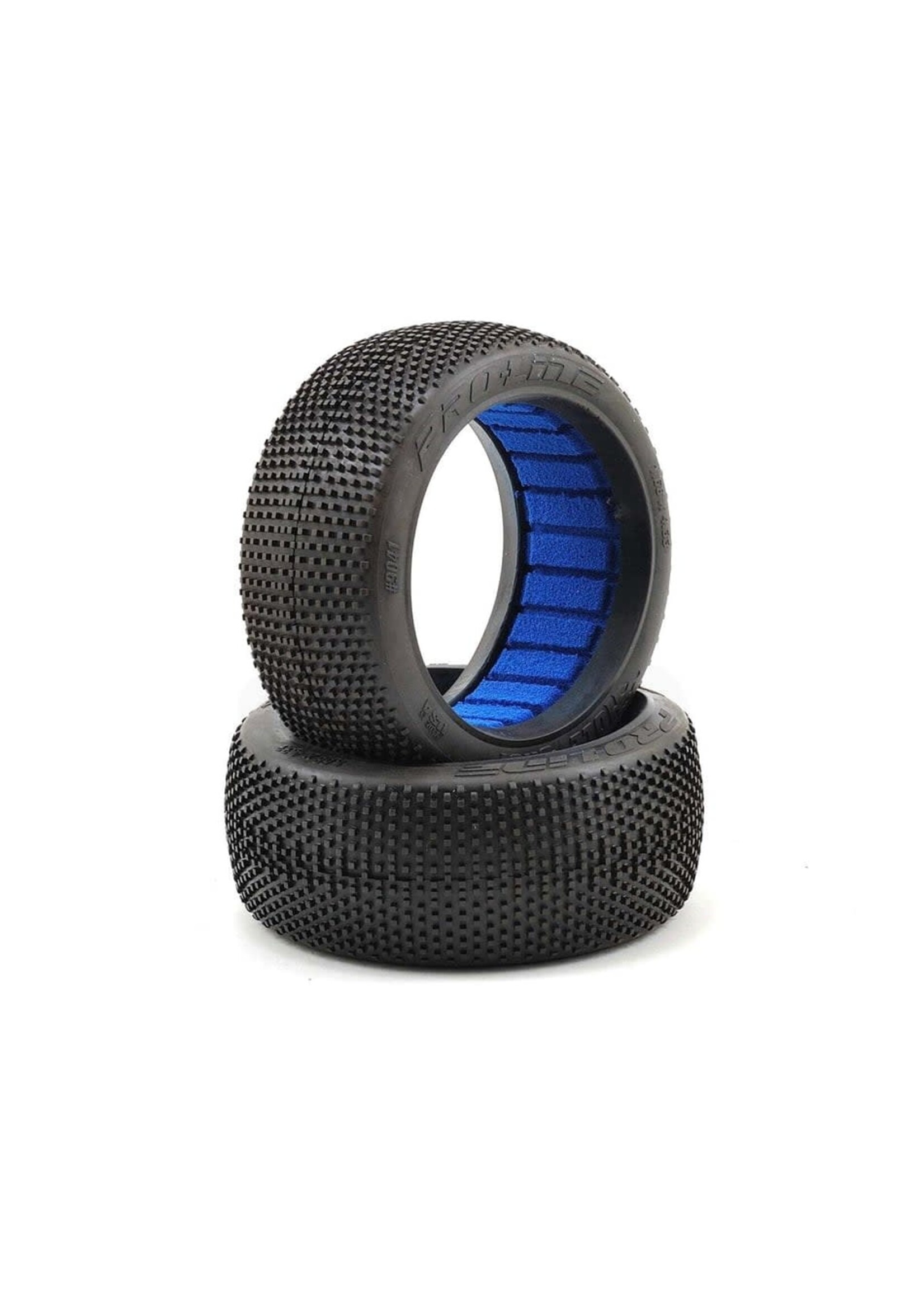 Pro-Line PRO904102 Pro-Line Hole Shot 2.0 1/8 Buggy Tires w/Closed Cell Inserts (2) (M3)