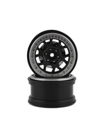 SSD SSD RC 2.9” Boxer Beadlock Wheels w/Brake Rotor (Black) (2)