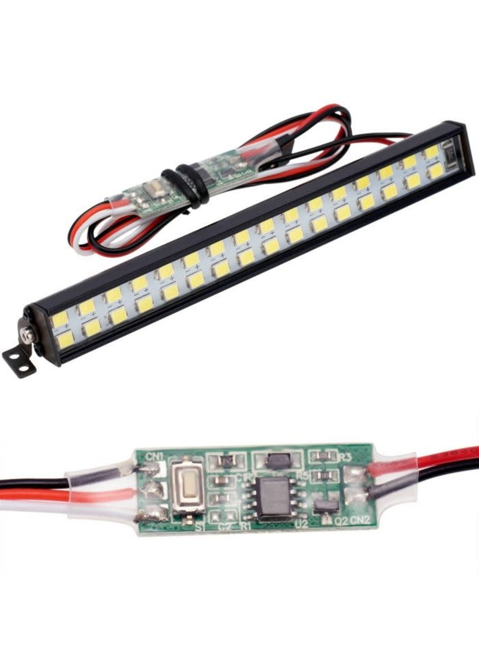 Power Hobby PHLight-011 PowerHobby 102MM RC Double Row 32 LED Lightbar w/Controller for 1/10 1/8