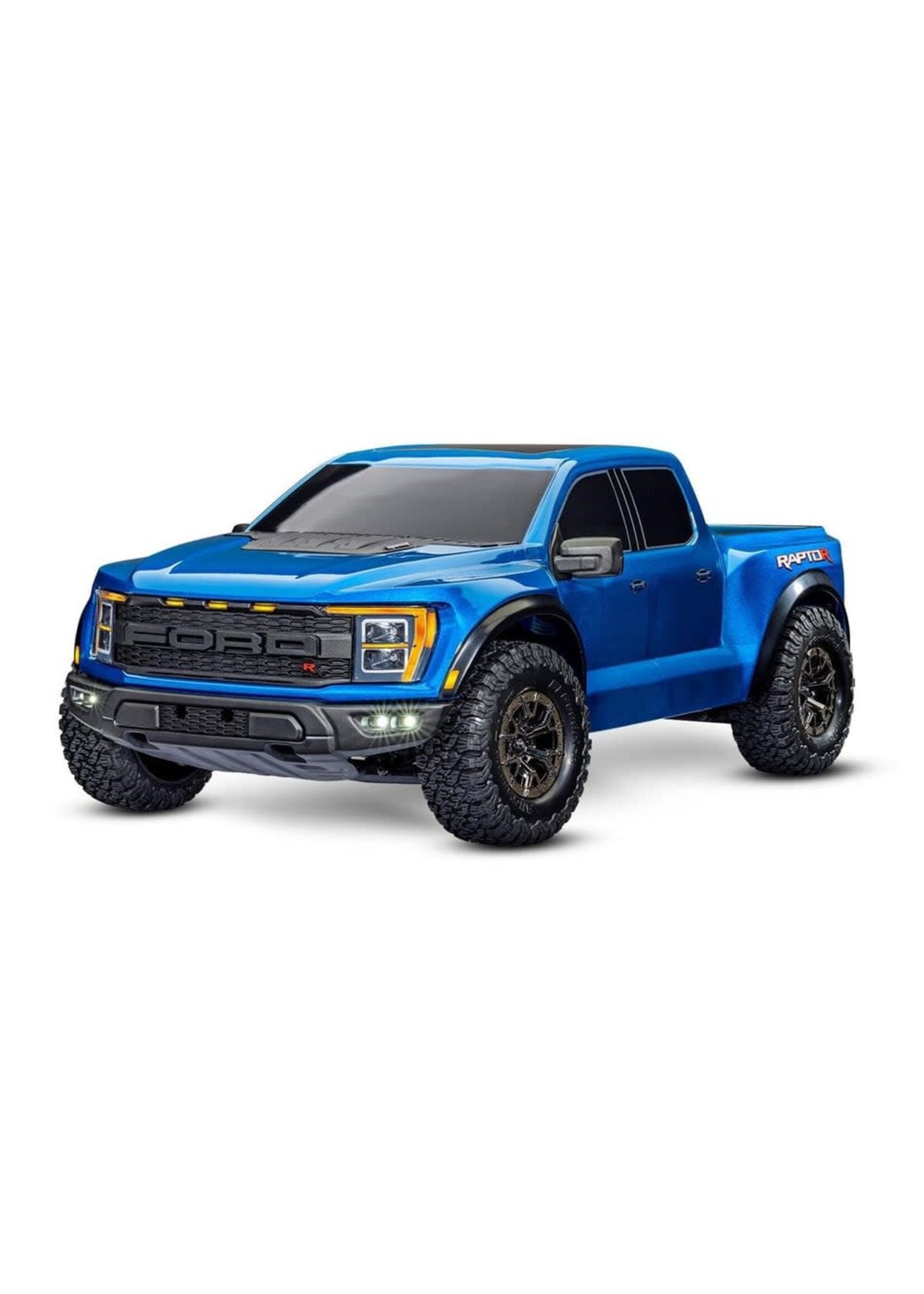 Traxxas 101076-4-BLUE Traxxas Ford® F-150® Raptor R™ 4X4: 1/10 Scale 4Wd Truck With Tqi™ Traxxas Link™ Enabled 2.4Ghz Radio(BLUE)
