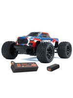 ARRMA ARRMA 1/18 GRANITE GROM MEGA 380 Brushed 4X4 Monster Truck RTR with Battery & Charger, Blue