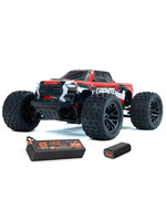 ARRMA ARRMA 1/18 GRANITE GROM MEGA 380 Brushed 4X4 Monster Truck RTR with Battery & Charger, Red